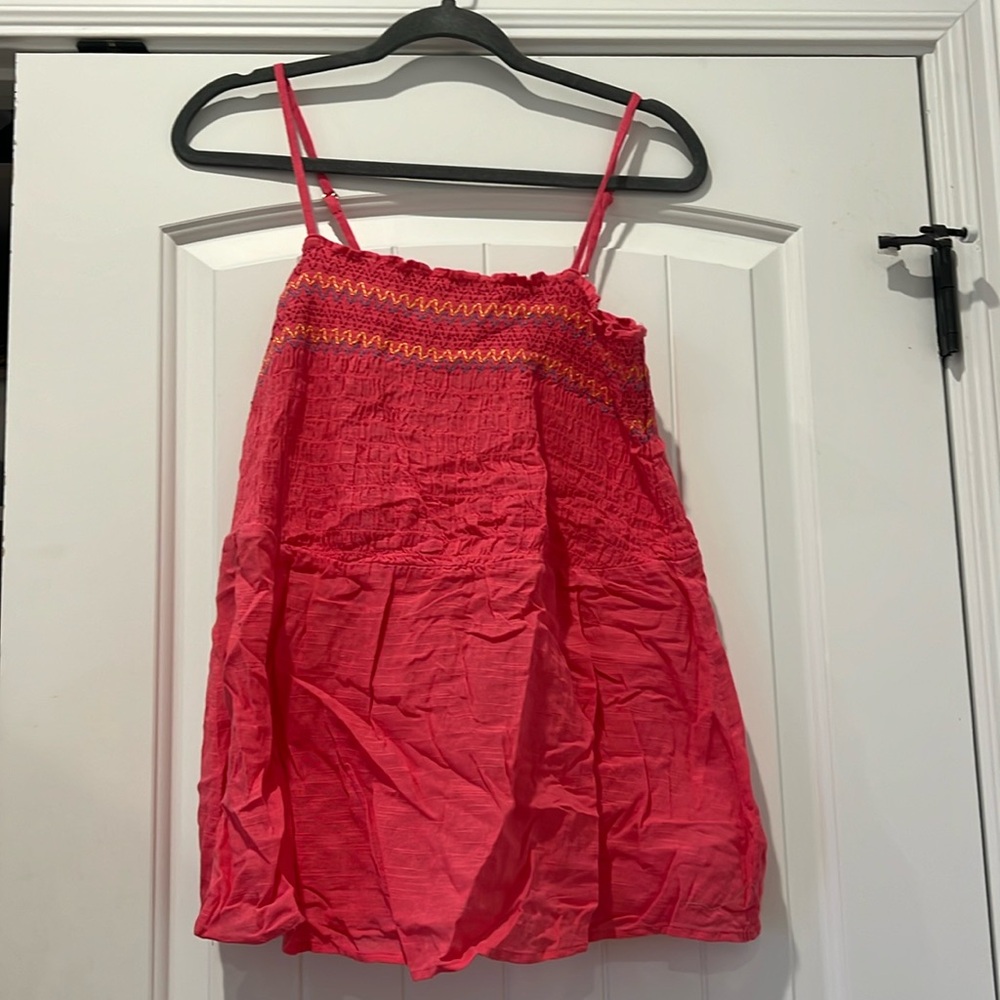 Lane Bryant Smocked Tank Top Size 16